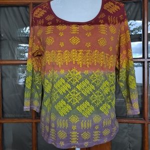 Territory Ahead Heavy Weight 3/4 sleeve Tee M